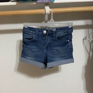 little girls jean shorts